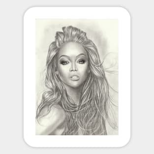 Tyra Banks Sticker